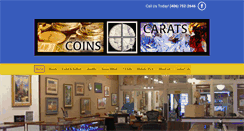 Desktop Screenshot of coinscarats.com