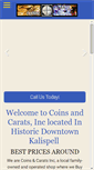Mobile Screenshot of coinscarats.com
